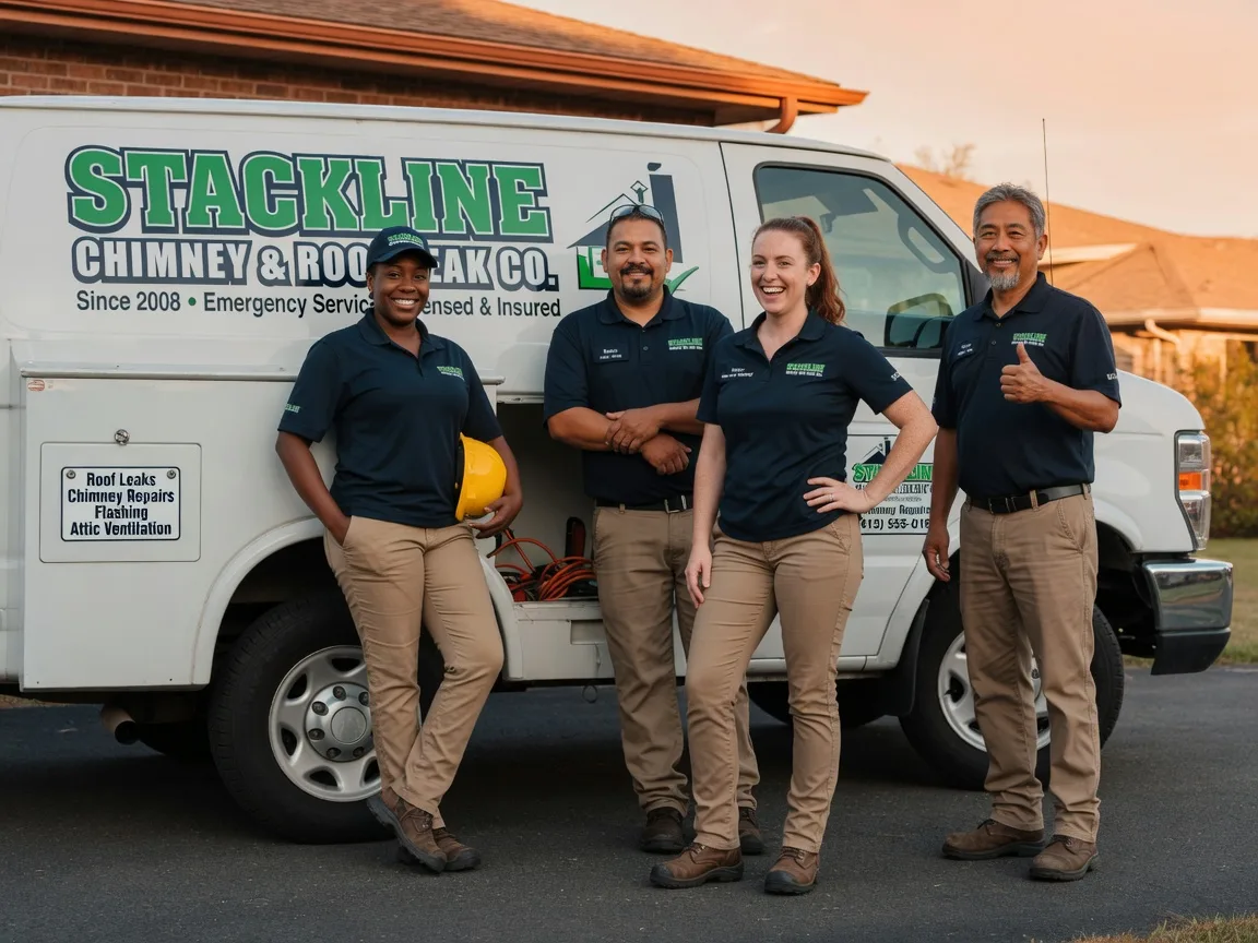Chimney flashing repair company in Millersburg, MI